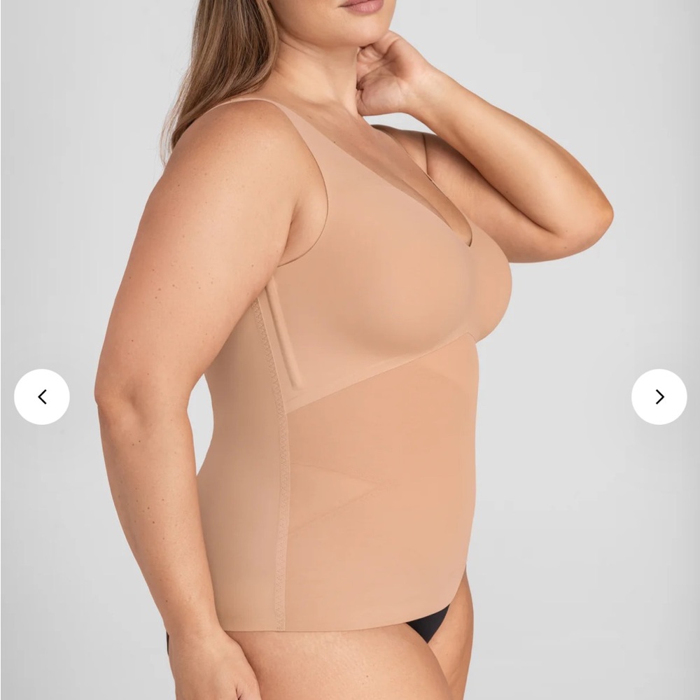 Honeylove Nude Shapewear Tank 2XL Sand - Picture 11 of 13